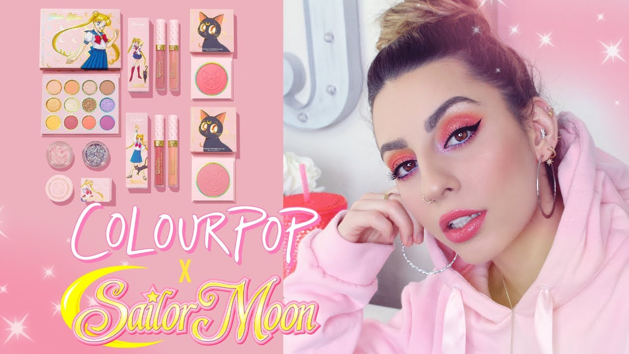 Colourpop x Sailor Moon: 2 Looks + Swatches
