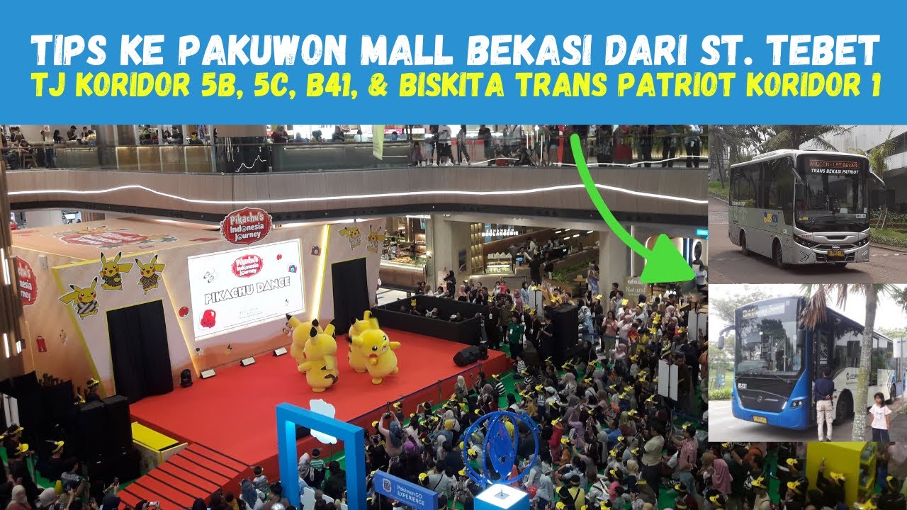 TIPS Murah ke Mall Pakuwon Bekasi dari St. Tebet Hanya 3500 || TransJakarta & Biskita Trans Patriot