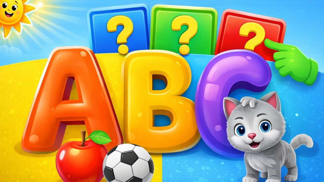 A to Z Alphabet Song with Fun Game | Learn ABC for Kids & Toddlers