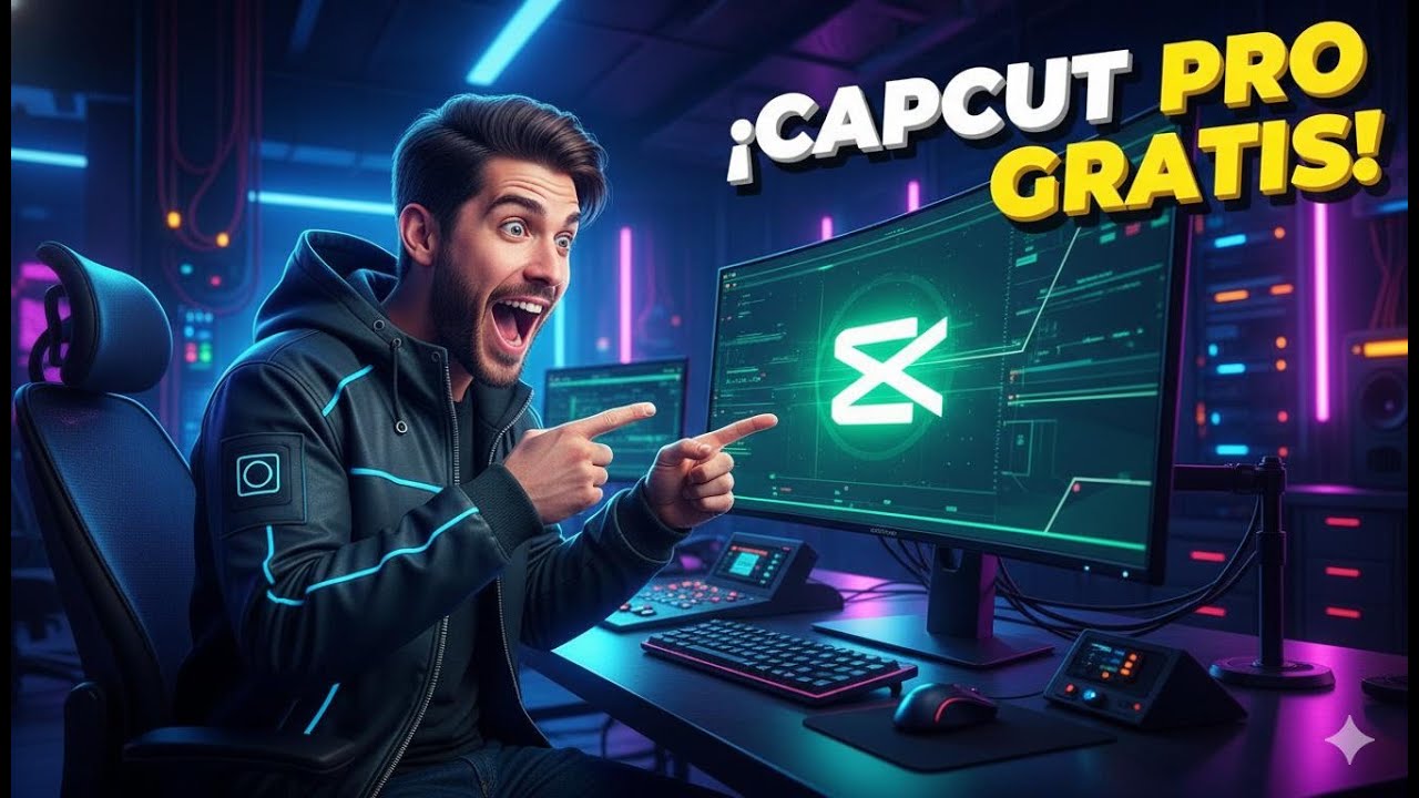 &iexcl;CapCut PRO GRATIS en PC! 🤯 (Truco Legal 2025)