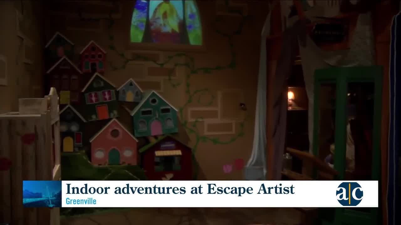 Enter into a whimsical world with Escape Artist Greenville