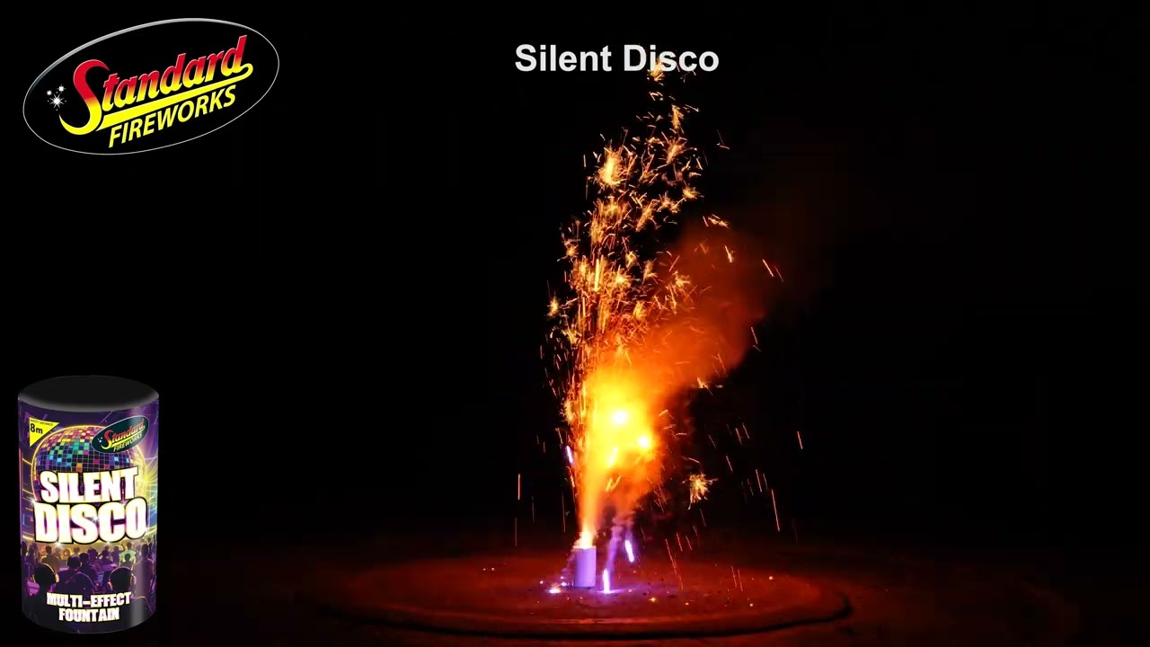 Standard Fireworks Silent Disco Fountain