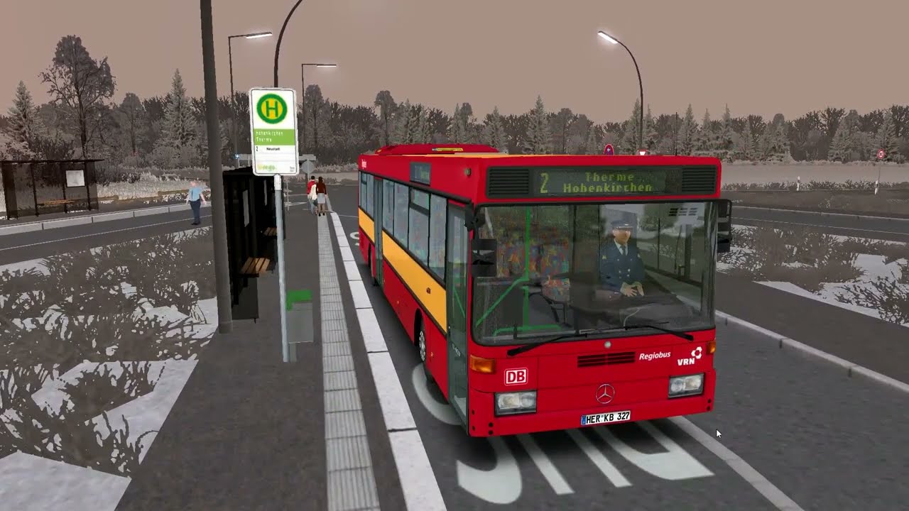 OMSI 2 MB 0407 93  Hohenkirchen  Herrenhof  line 2