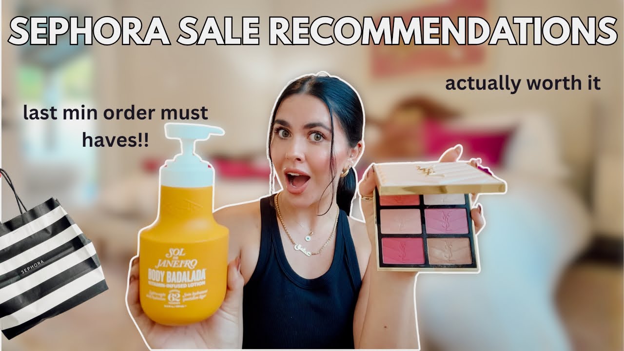 Товары из распродажи SEPHORA, которые вам нужны в последнюю минуту! *Распродажа VIB 2025*