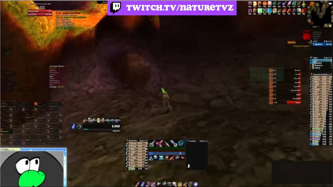 Threatcapped (horde) 26:49 MC - World #8 Run - Hunter pulling #wowclassic #wow #gaming #speedrun