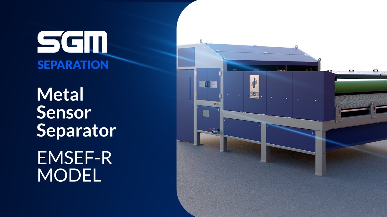 #SGM Metal Sensor Separator - EMSEF-R Model