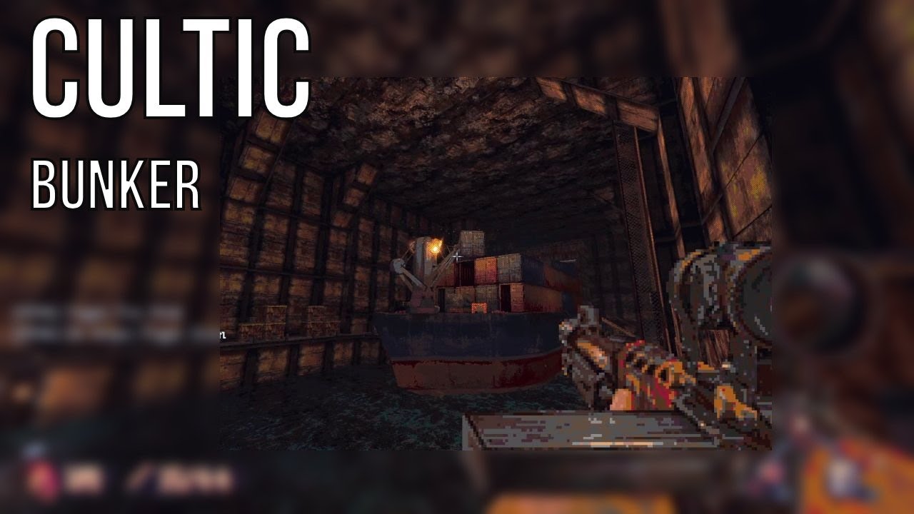 Cultic Chapter 2 L11: Bunker (Hard) — Full Level Walkthrough 100% secrets