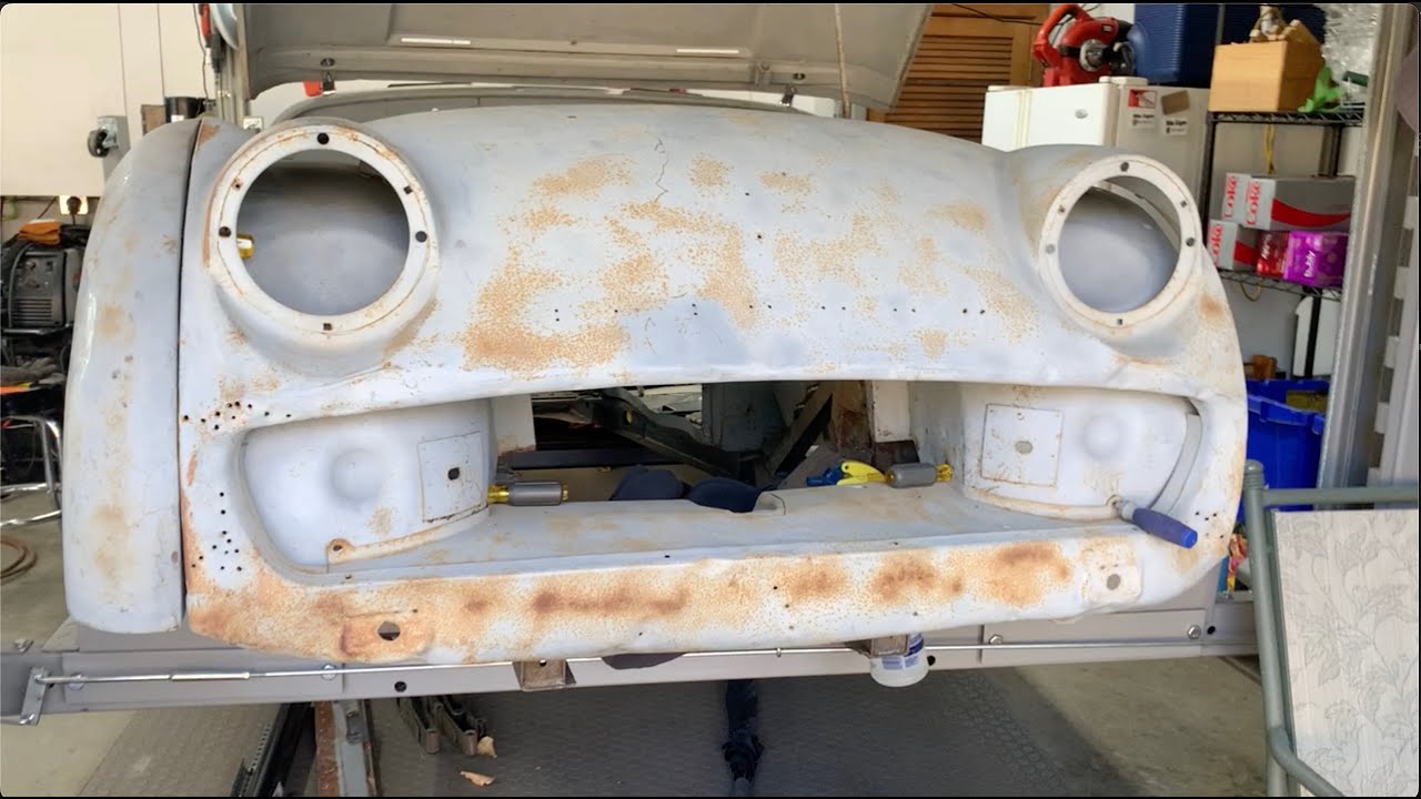 45 -1959 TR3A Front apron options and fit