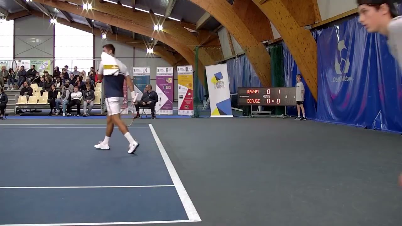 1/2 finale entre Amaury RAYNEL (FRA) et Maxence BEAUGE (FRA) 2024