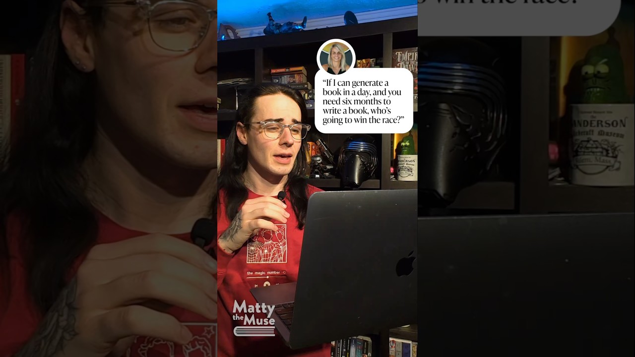 AI 'writers'? please... #booktube #romancebook #ai