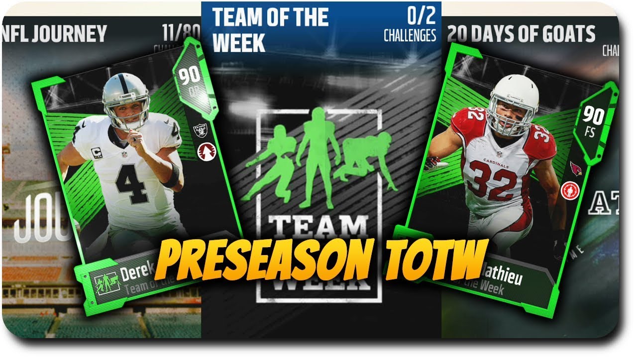 MUT 18 Pre-Season ToTW New Content 