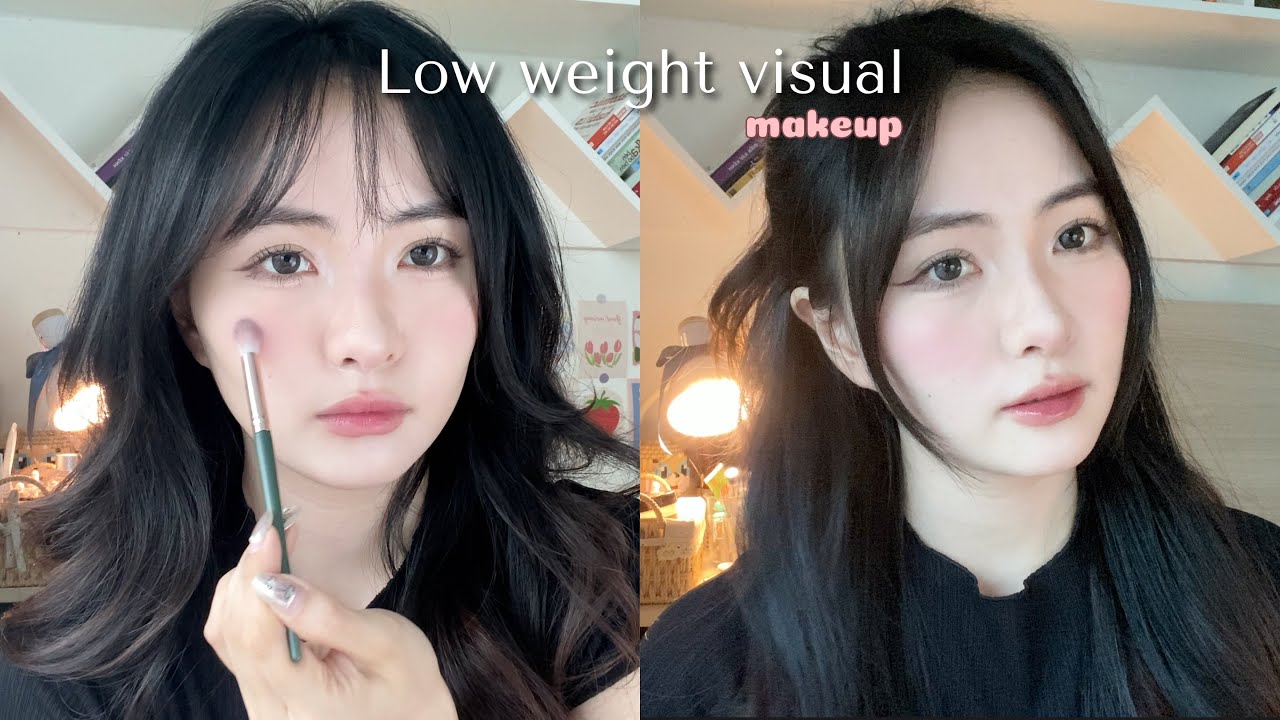 Cách makeup cho ngừi low weight visual 𐙚