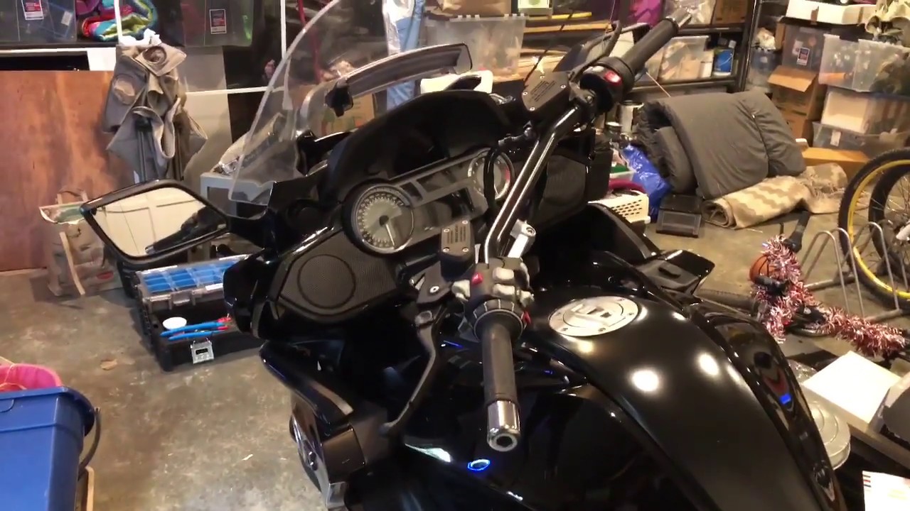 Remus exhaust install on BMW K1600B