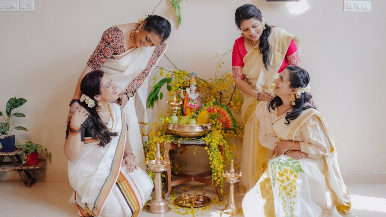 Happy Vishu 2024- Meda ponnaniyum Konnapoo kaniyayi #vishu2024 #fun #4ever_kanmanis