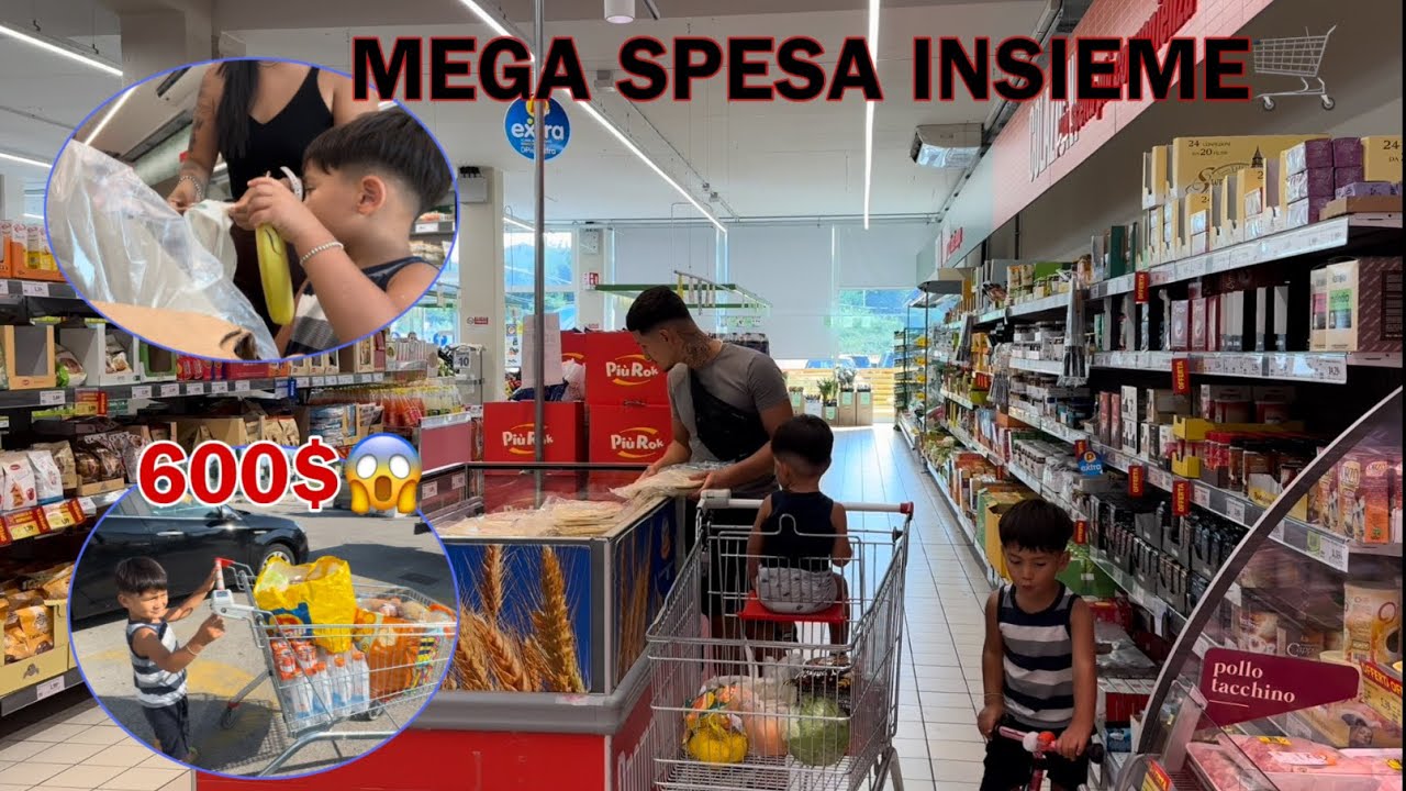 MEGA SPESA INSIEME!🛒 (abbiamo speso tantissimo?!)😱