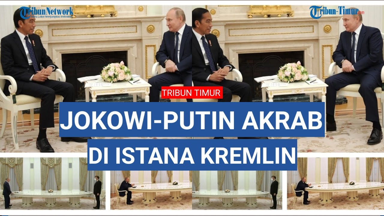 Paspampres Tak Kerja Keras, Pertemuan Putin-Jokowi Dibandingkan saat Perancis dan Jerman ke Kremlin
