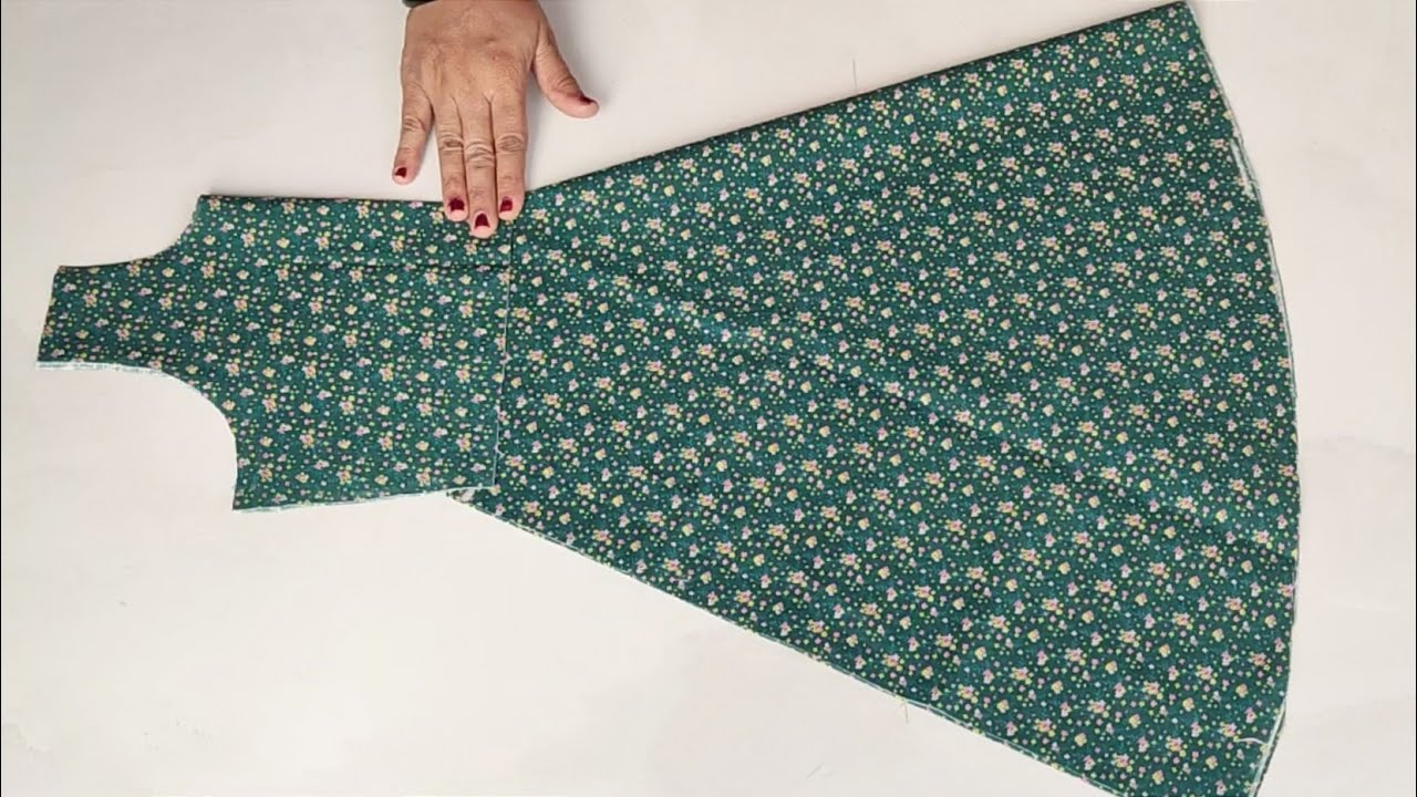 4-5 year Baby Frock cutting and stitching| Baby Frock cutting and stitching