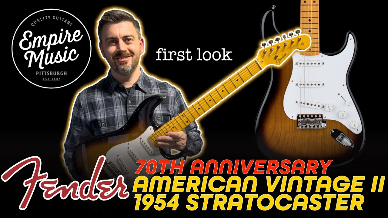 ПЕРВЫЙ ВЗГЛЯД: Fender 70th Anniversary American Vintage II 1954 Stratocaster