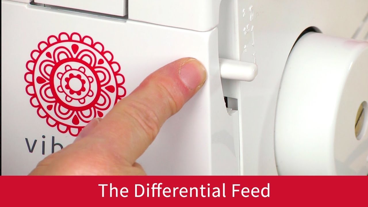 Дифференциальная подача на Baby Lock Vibrant