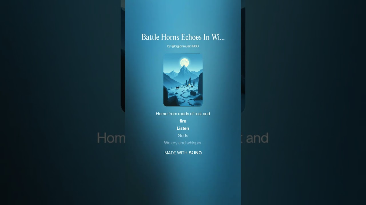 Battle Horns Echoes In Wind
