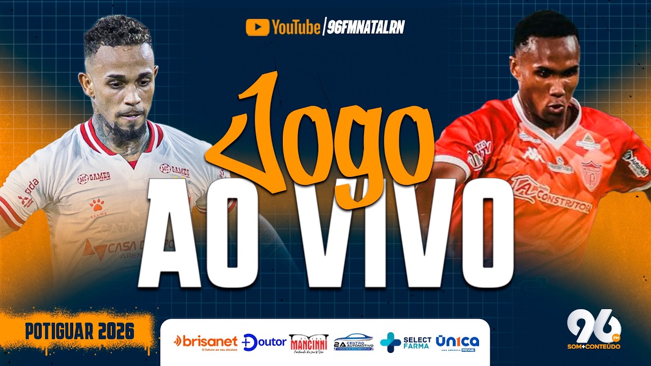 [🔴⚪AO VIVO] AMÉRICA X POTIGUAR - CAMPEONATO POTIGUAR 2026 - 15/03/2026