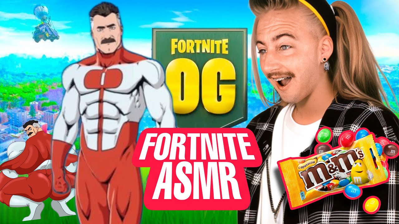 Szeptana i Mlaskana Recenzja Omni-Mana w Fortnite OG (Cukierki M&M's & ASMR)