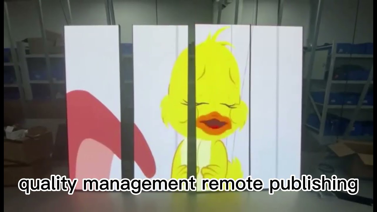 led Mirror Poster Display