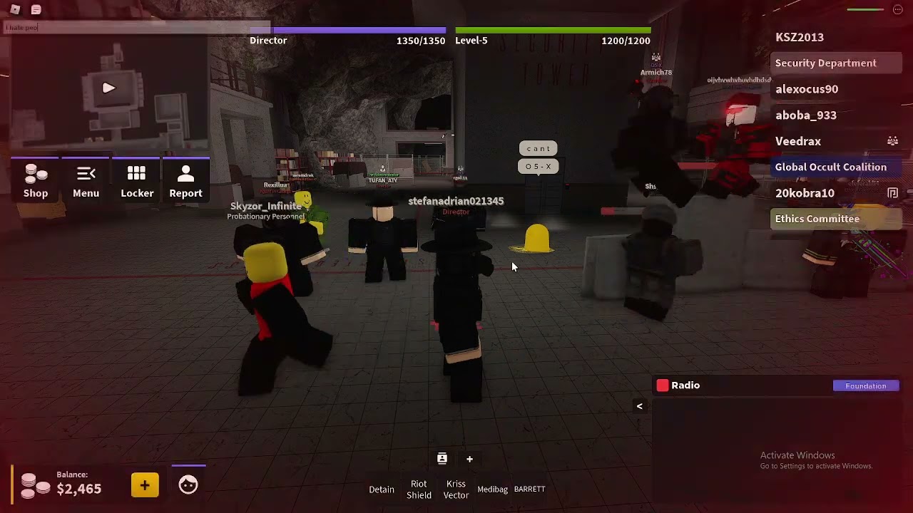 Life as ISD and Stopping abusers Gameplay | Area 47 SCPF  Roblox #2