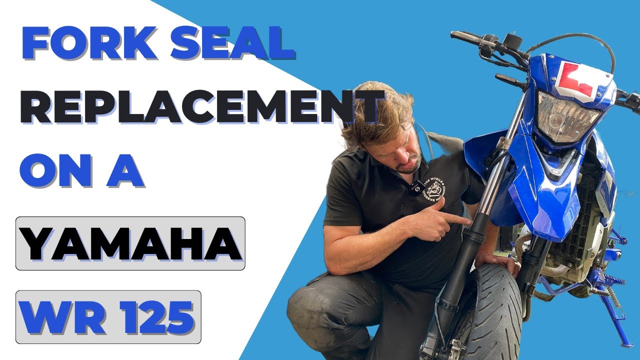 Fork Seal Replacement on a Yamaha WR 125 Motorbike