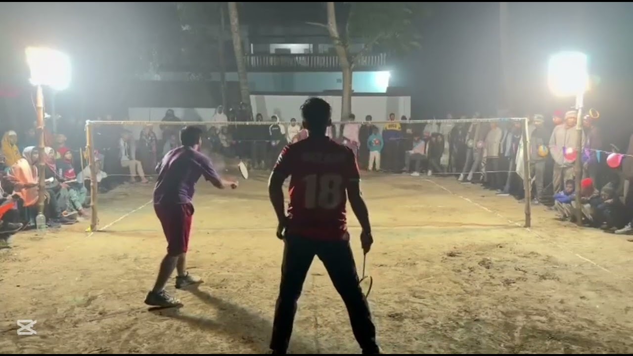 শ্রীপুর মাগুরা, ব্যাডমিন্টন টুর্নামেন্ট প্রথম রাউন্ড,ইনজাম নিটল 🏸 ম্যাচ উইন🥰 #vairalvideo#badminton