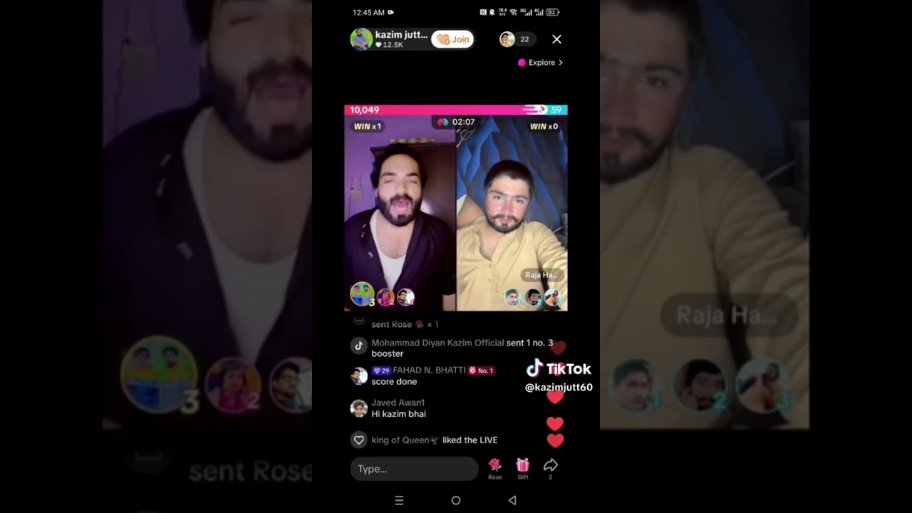 TikTok is live Kazim jatt Vs Raja Haanf