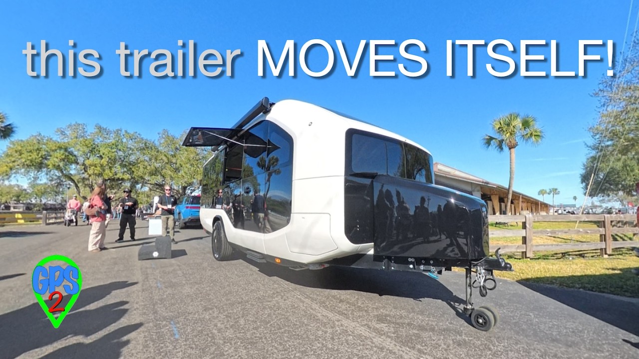Pebble Self-Hitch Demo | Solo RV Travel and Adventure GPS