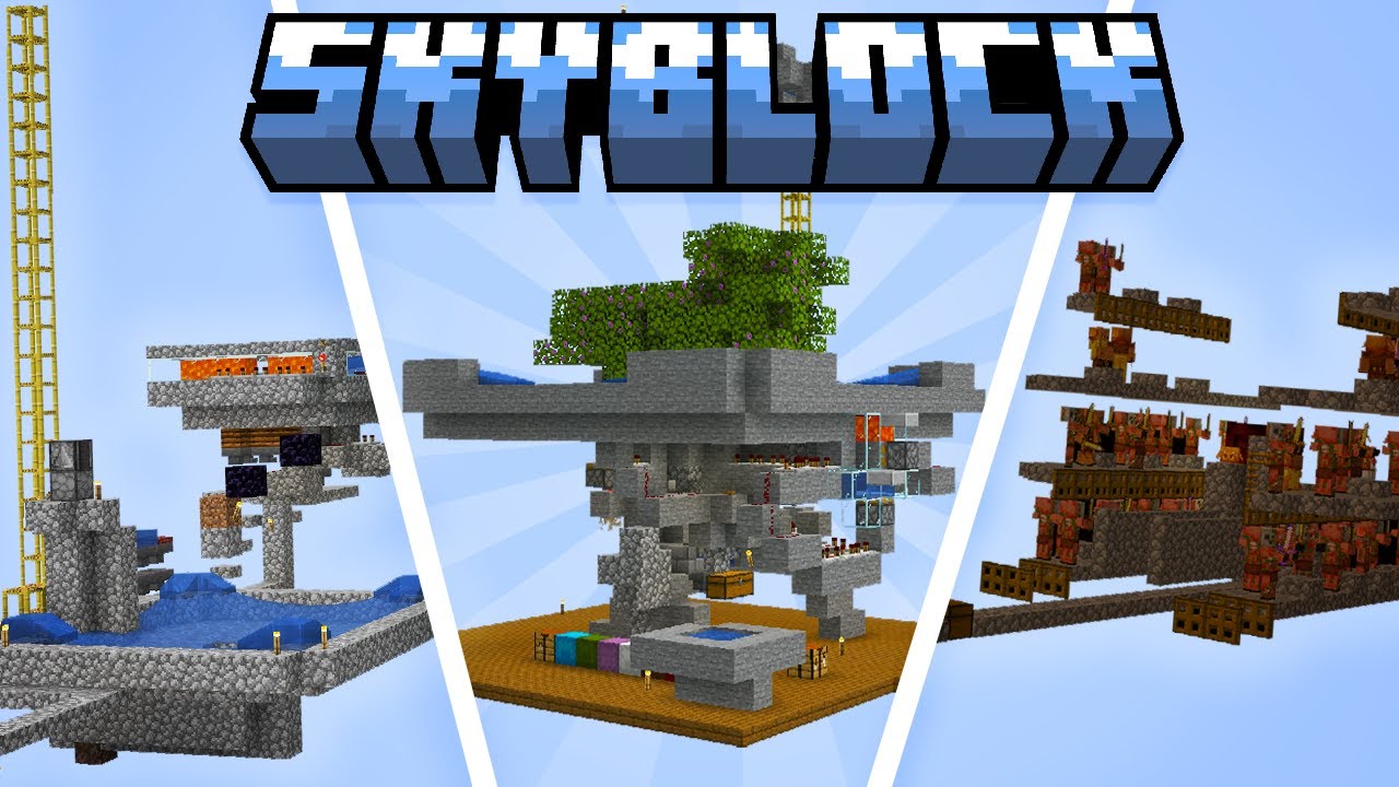 I Built the BEST Farms in Skyblock