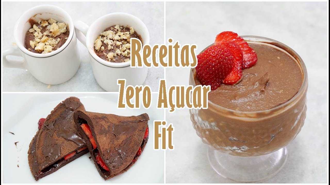 3 Receitas Fáceis e Rápidas | Fit e Zero Açúcar