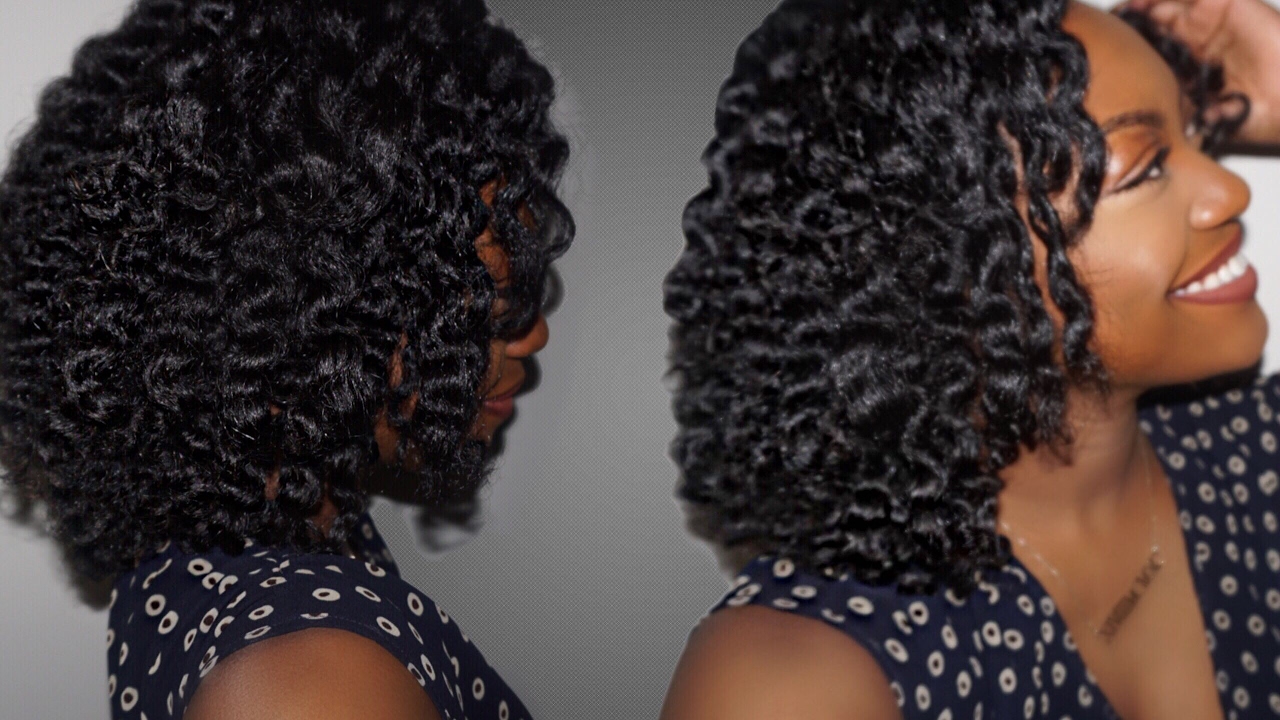 QUICK Fluffy Twist Out on Old, Dry HAIR ft. FrizzFreeCurls