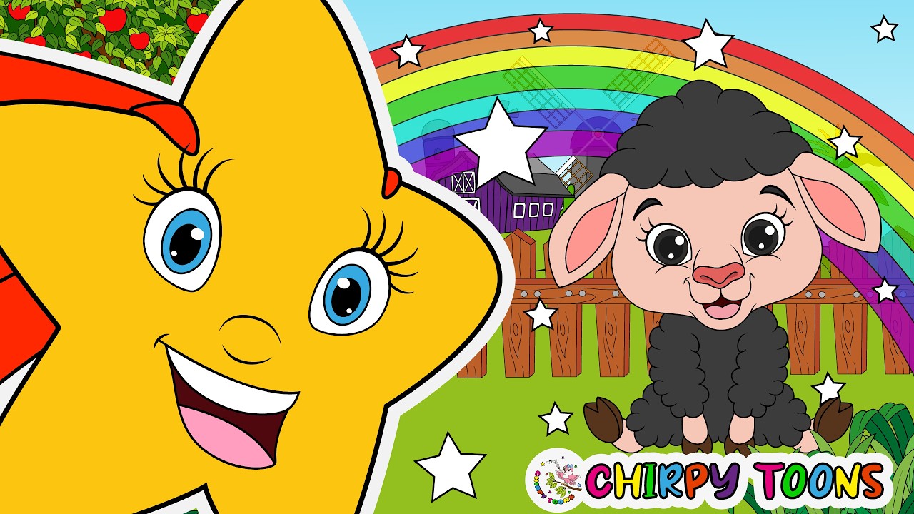 Twinkle Twinkle Little Star + Baa Baa Black Sheep - Nursery Rhymes & Kids Songs | Black Sheep Song