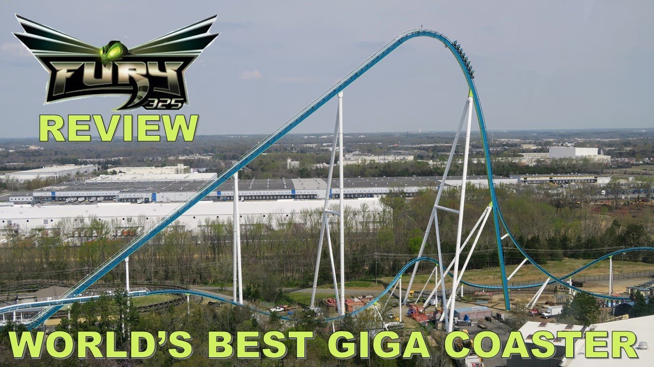Fury 325 Review, Carowinds Bolliger & Mabillard Mega Coaster | World's Best Giga Coaster