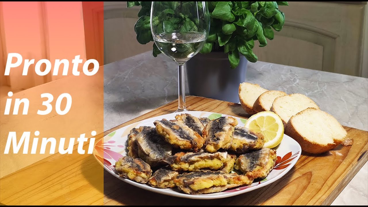 Sarde di Nonna Pina - Sardine Ripiene - Sarde fritte