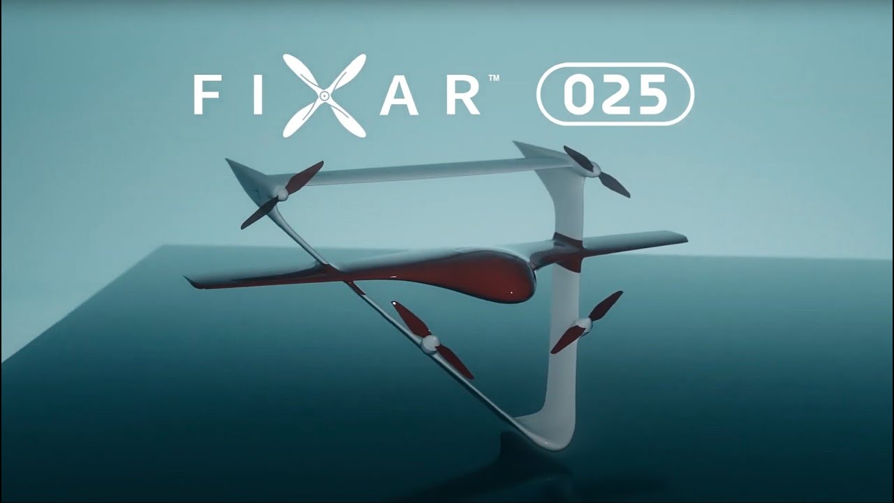 造型最奇葩的无人机：FIXAR 025，无人机中的全能型选手！