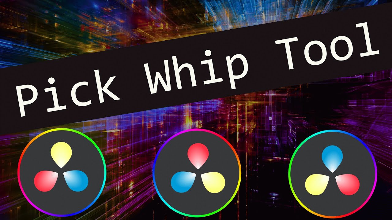 Pick Whip Tool ← DaVinci Resolve ← Socratica