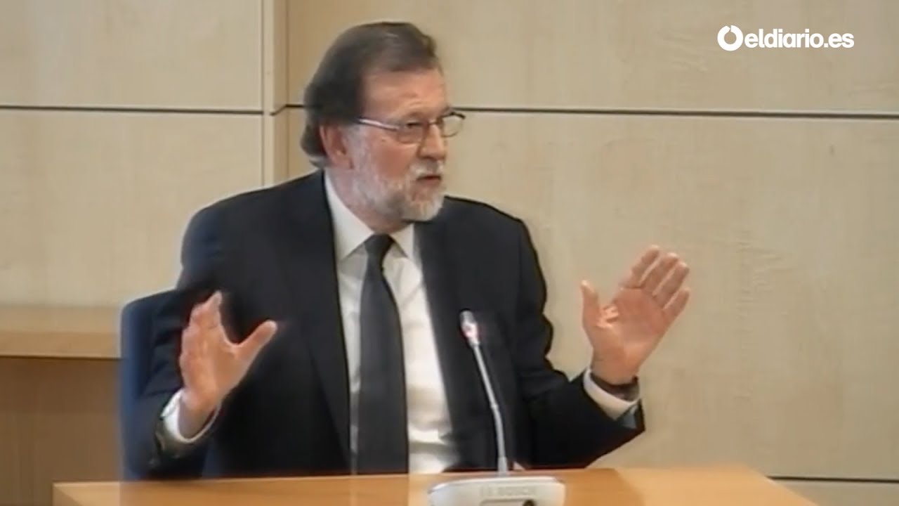 La declaración de Rajoy en la Audiencia Nacional, en dos minutos
