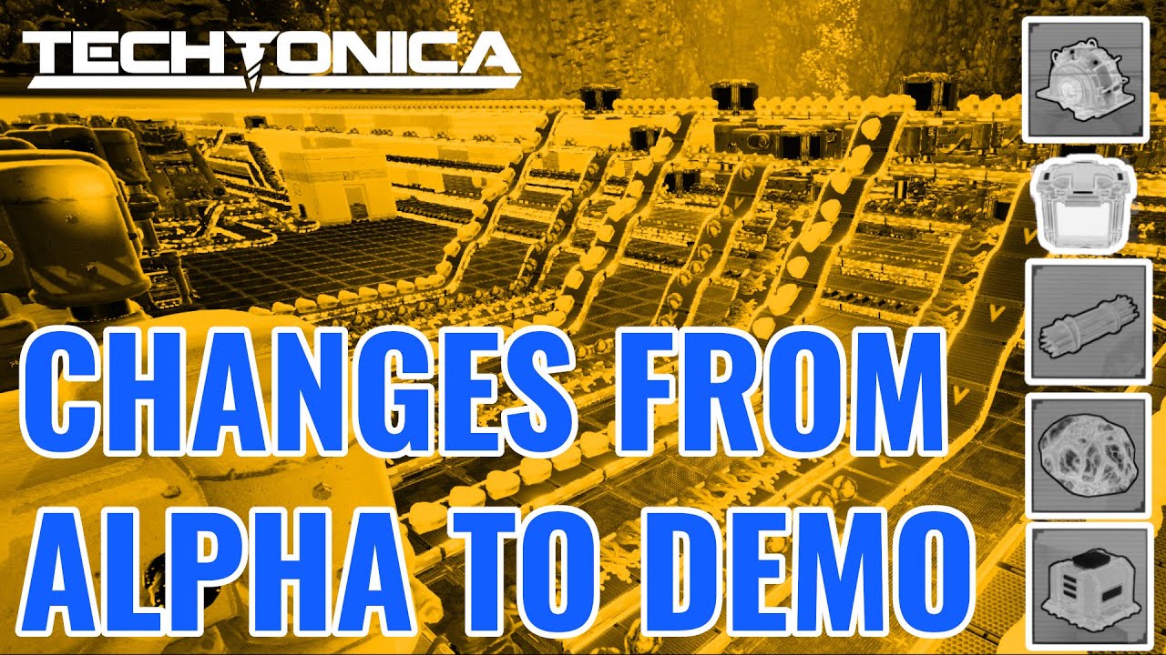 Techtonica Demo - Changes from Alpha
