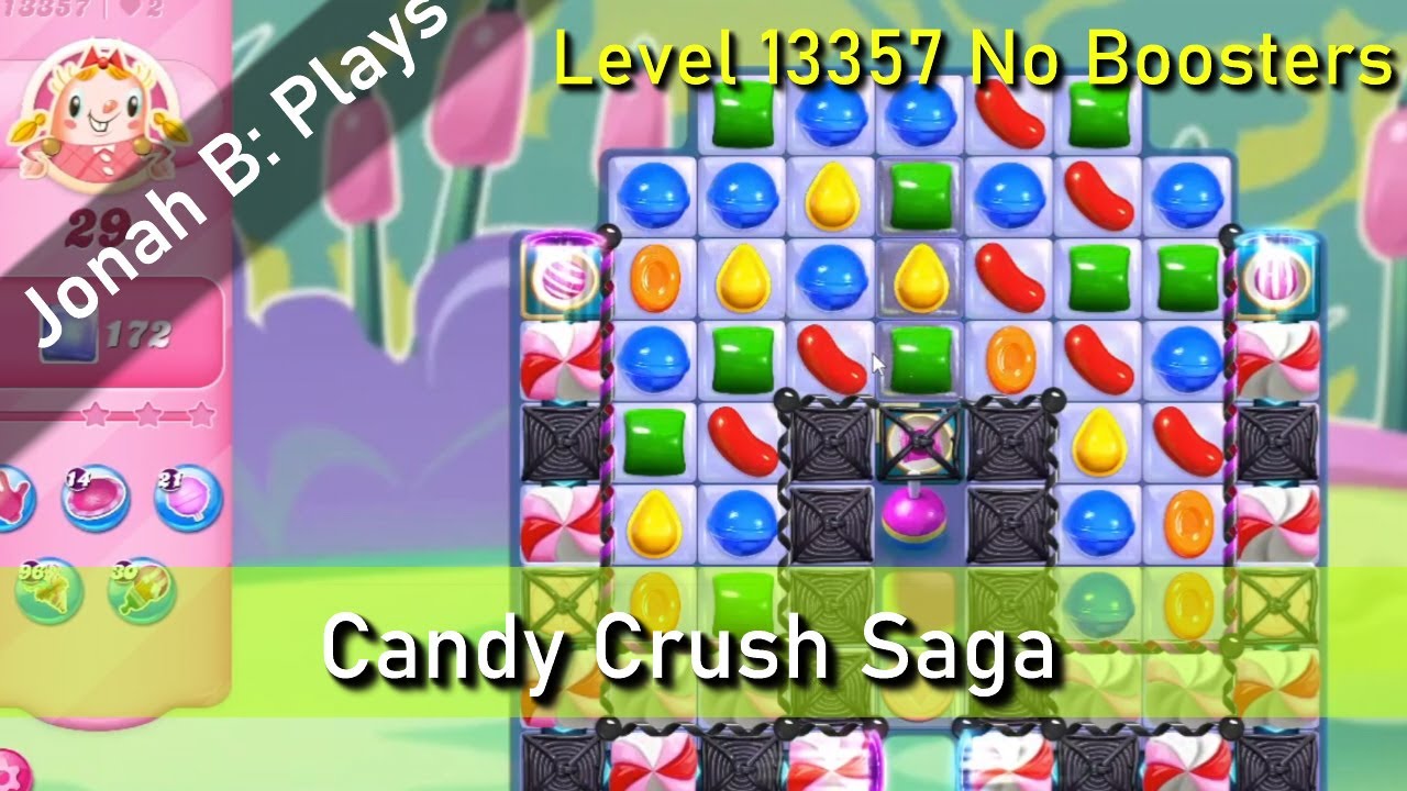 Candy Crush Saga Level 13357 No Boosters