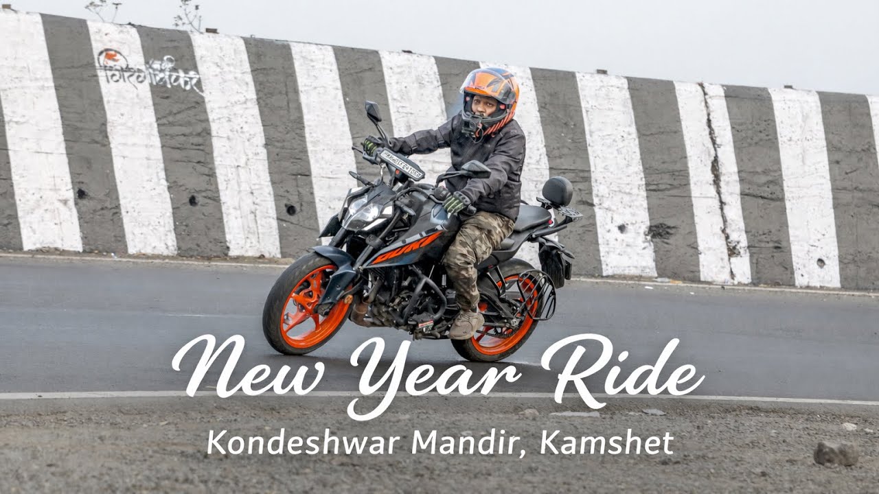 New year Ride - Kondeshwar Temple, Kamshet