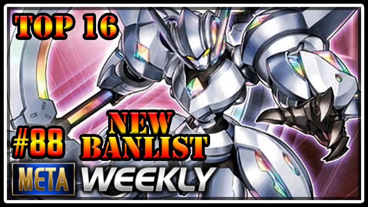 New Banlist! Are Things WORSE?? Top 16! Competitive Master Duel Tournament Gameplay! #88