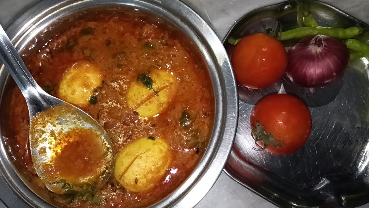 నోరూరించే కోడి గుడ్డు పులుసు Egg pulusu recipe in Telugu Egg curry Anda Curry 