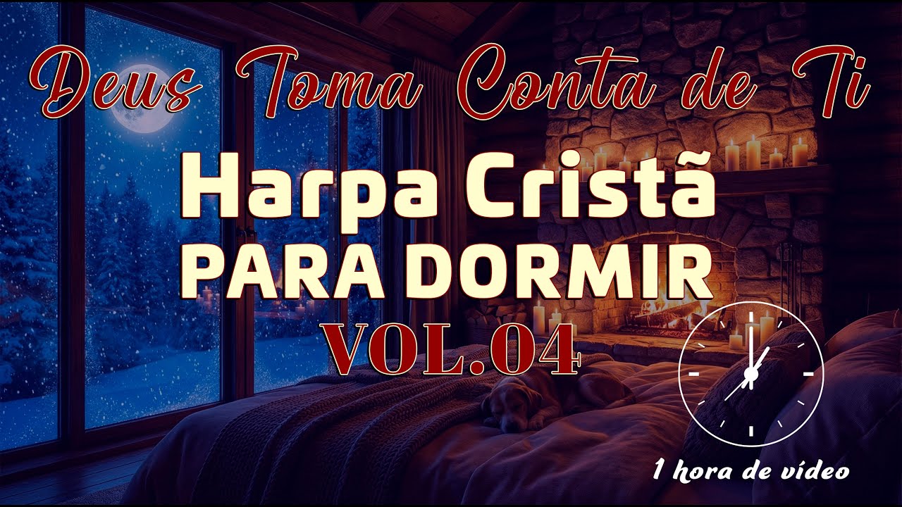 Para Dormir, Orar e Meditar - 1 Hora de Hinos da Harpa Cristã Versão Suave - Vol. 04