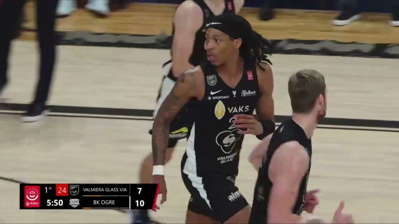 Kahliel Spear 24-25 Season Highlights | Valmiera