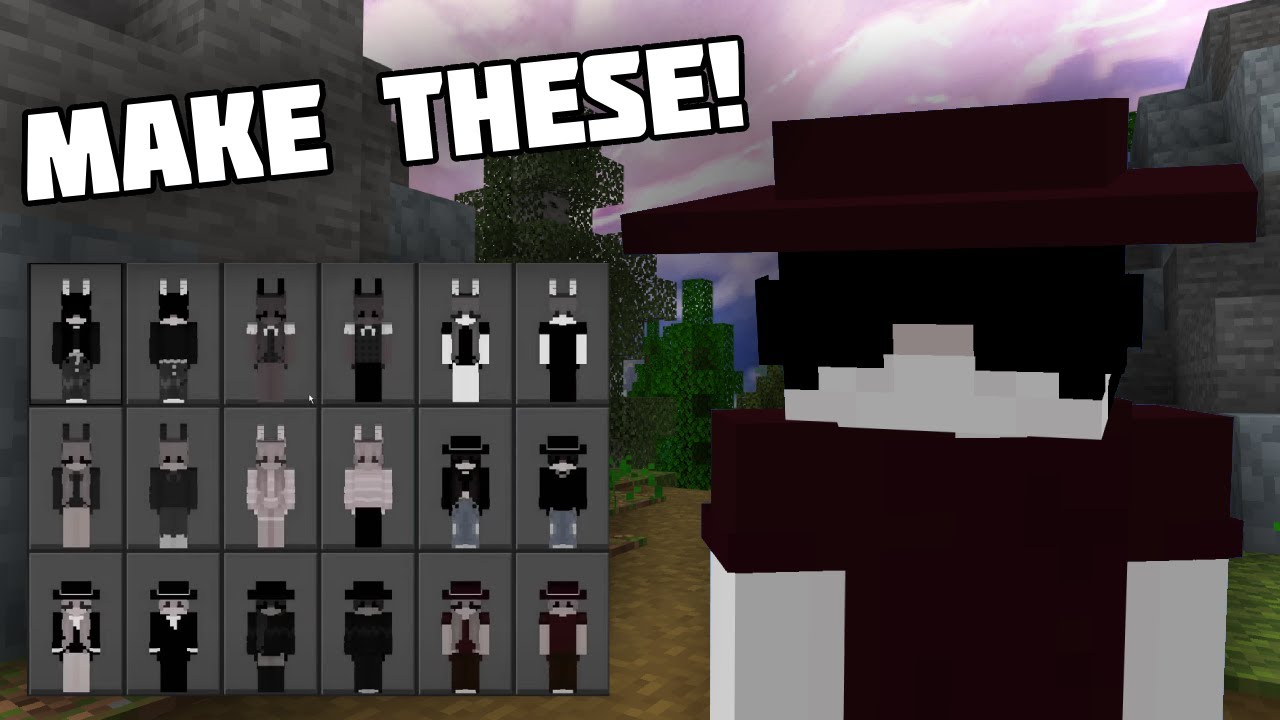 How To Create + Import Cosmetics Skins In MCPE! (works on hive)