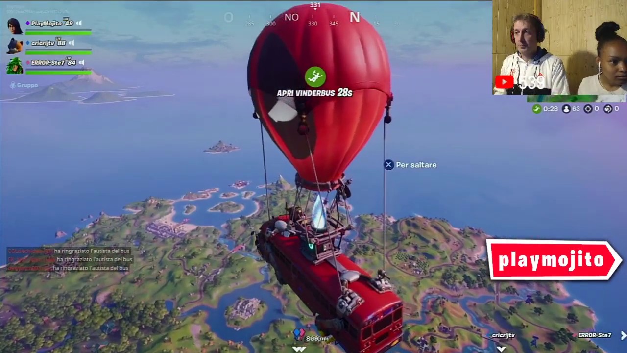 GIOCHIAMO IN LIVE A FORTNITE CON @CriCri jTV sui Server Privati di @Play Mojito - LIVE #05